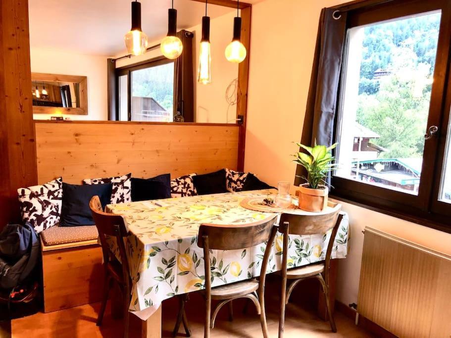 Apartement Vue Montage Magnifique 2Ch 5Mn Piste 3 Les Houches Luaran gambar